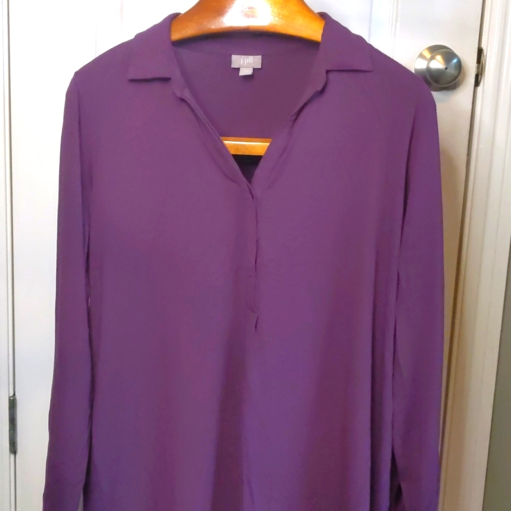 Long sleeve, J. Jill tunic